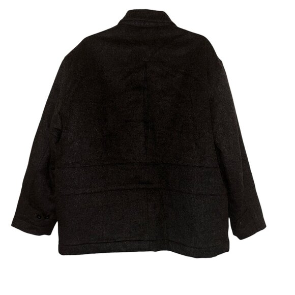 Daniel Cremieux Collection Wool Coat Mens XL Gray Pockets Lined Insulation - Picture 6 of 10